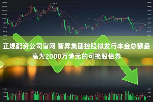 正规配资公司官网 智昇集团控股拟发行本金总额最高为2000万港元的可换股债券